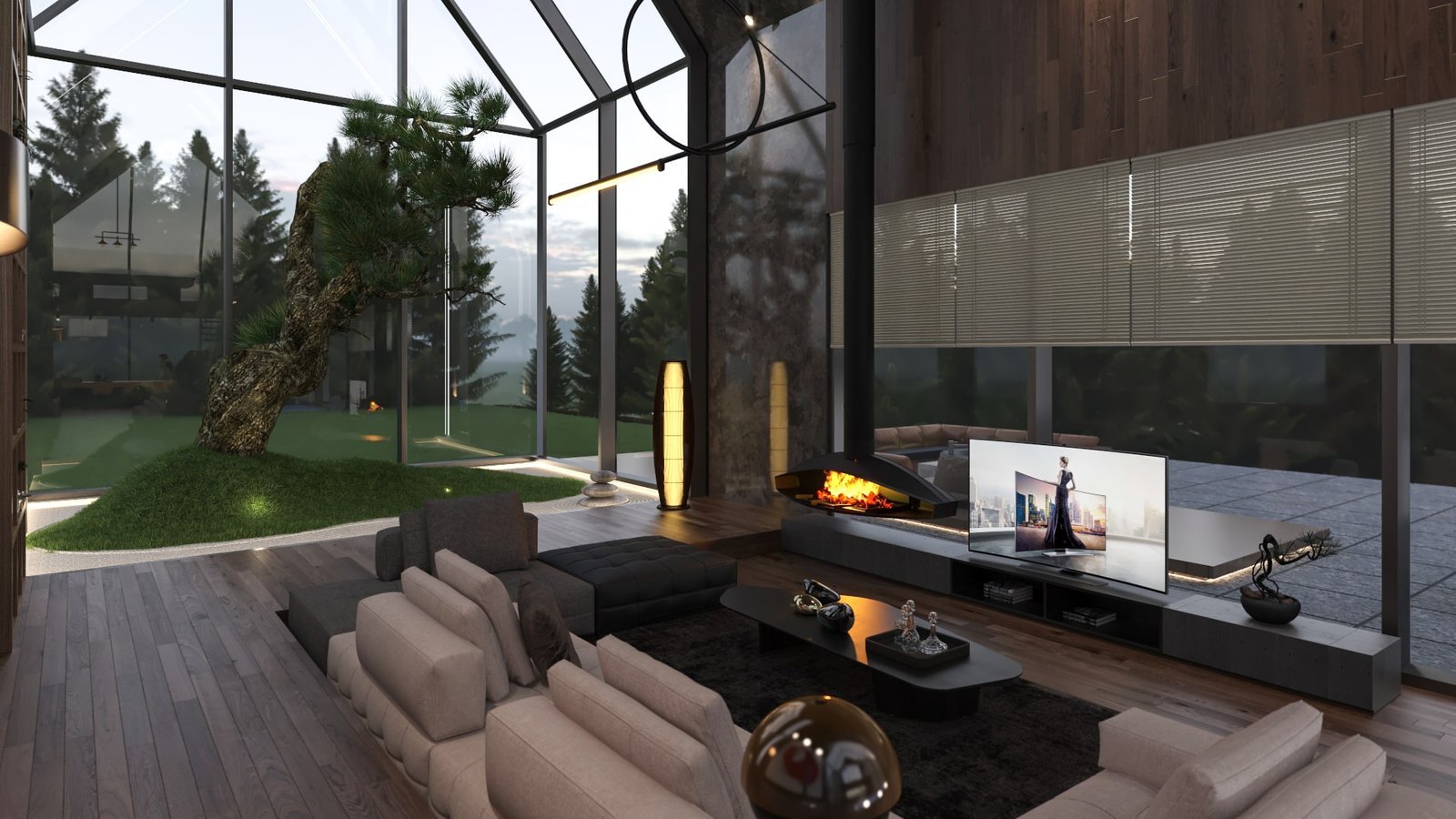 Alpine House Interior