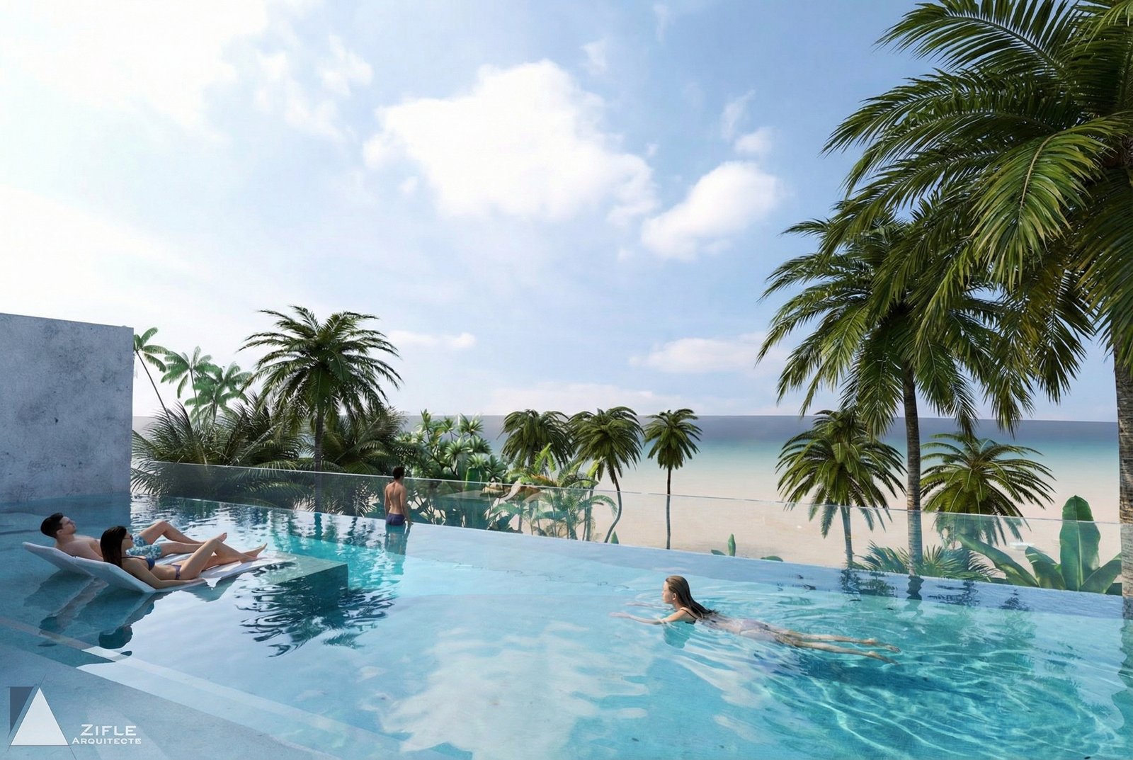 Hotel Rezidencial – Arkitekturë Tropikale Bashkëkohore