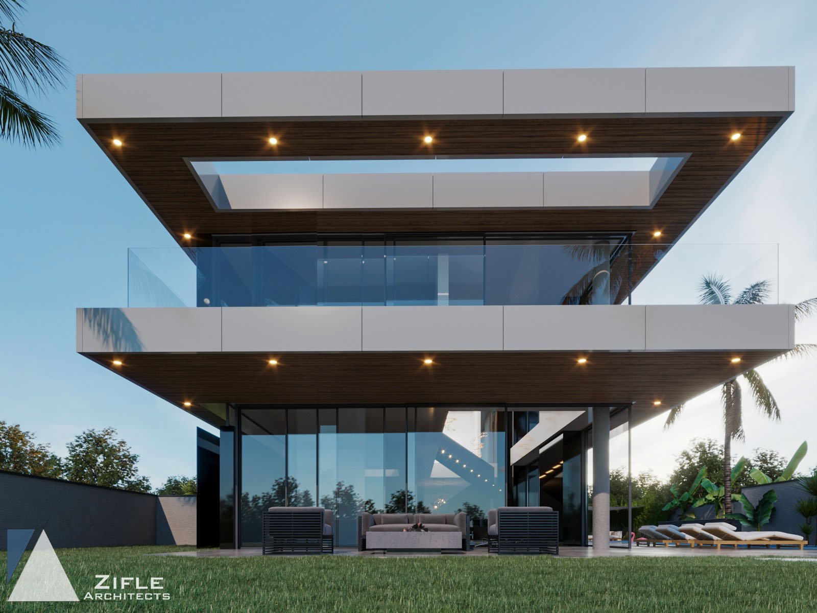 Transparent Living Villa