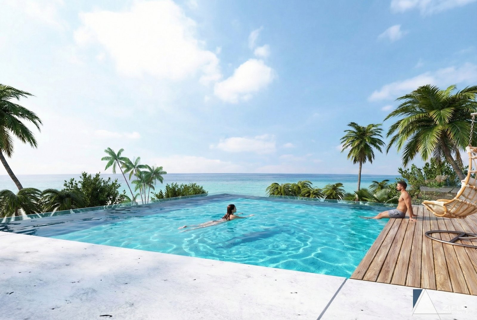 Hotel Rezidencial – Arkitekturë Tropikale Bashkëkohore