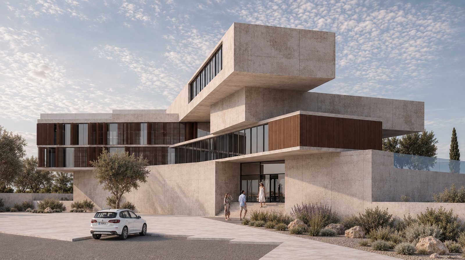 Residential Hotel – Contemporary Tropical Architecture
