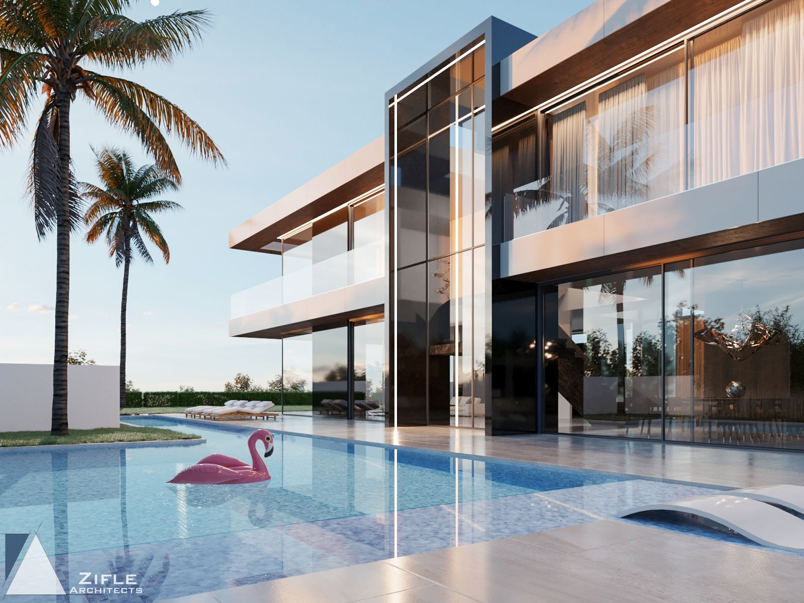 Transparent Living Villa