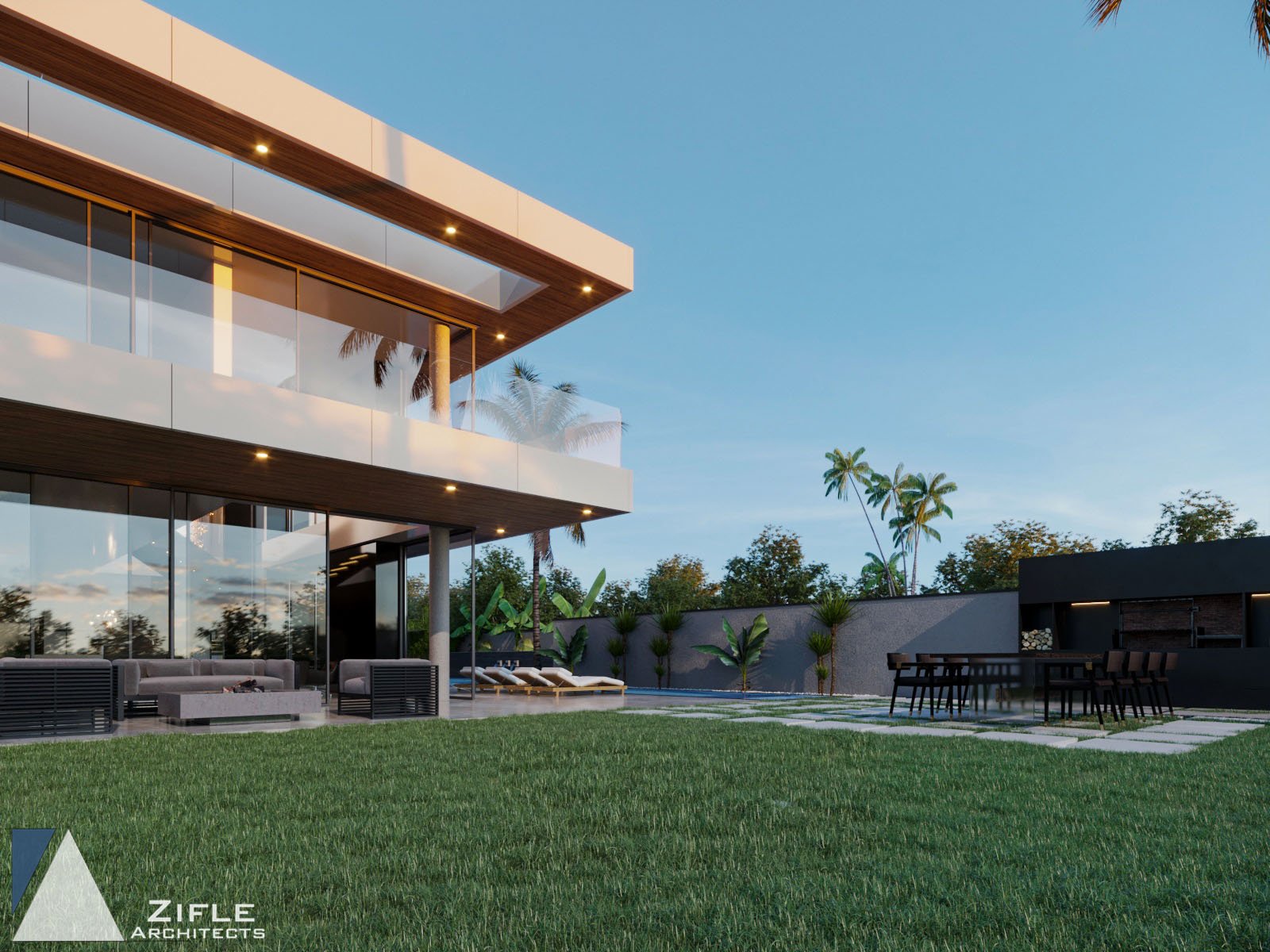 Transparent Living Villa