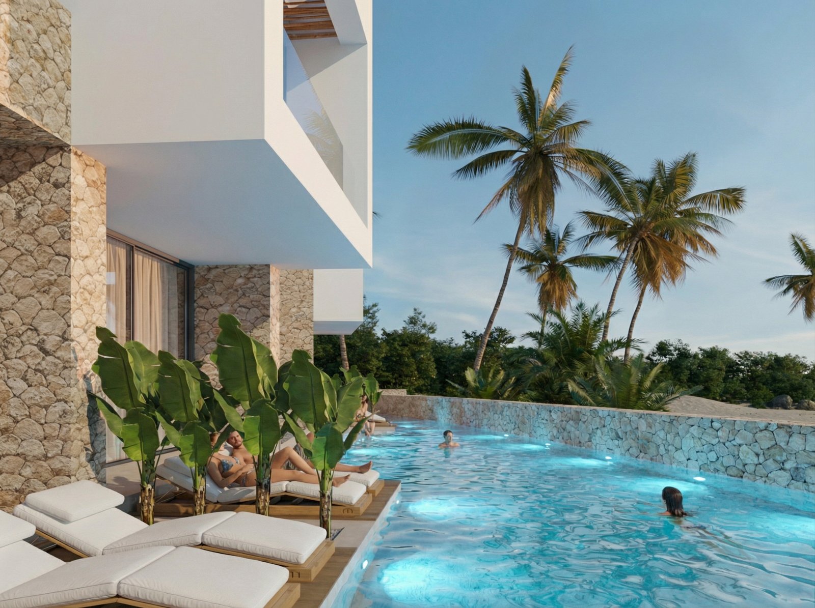 TERRACED MEDITERRANEAN RESIDENCES