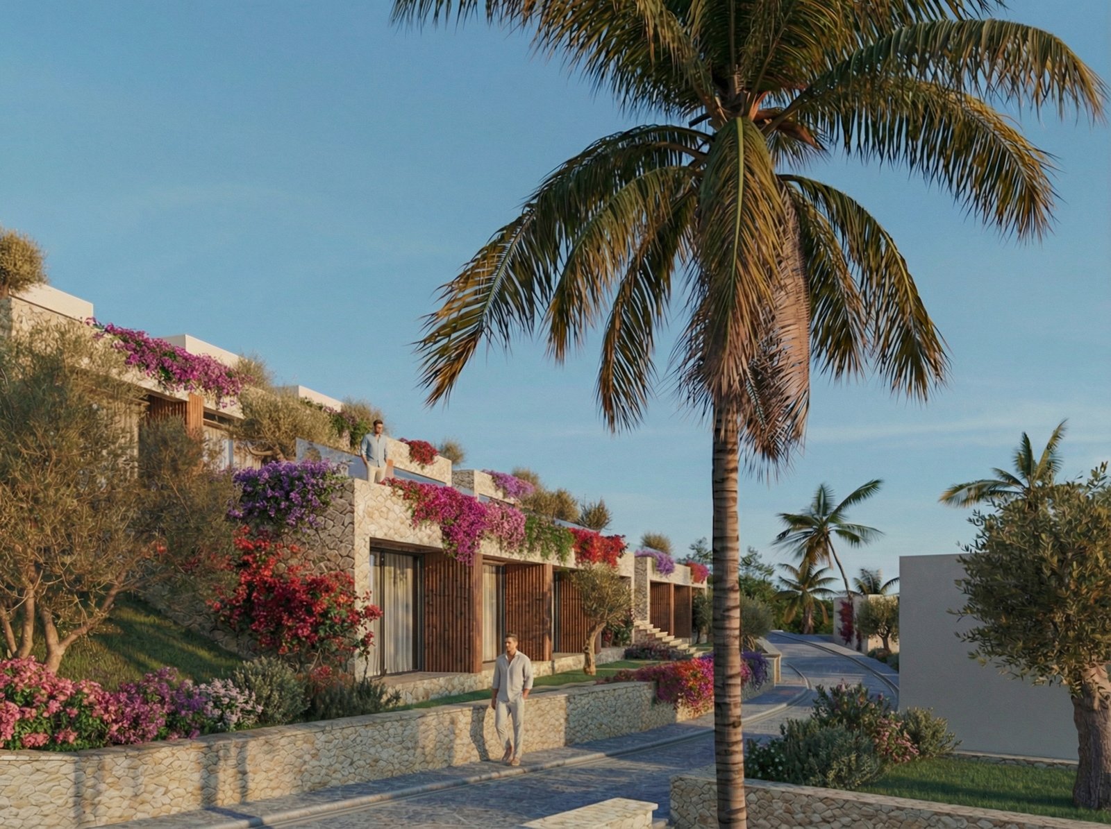 TERRACED MEDITERRANEAN RESIDENCES