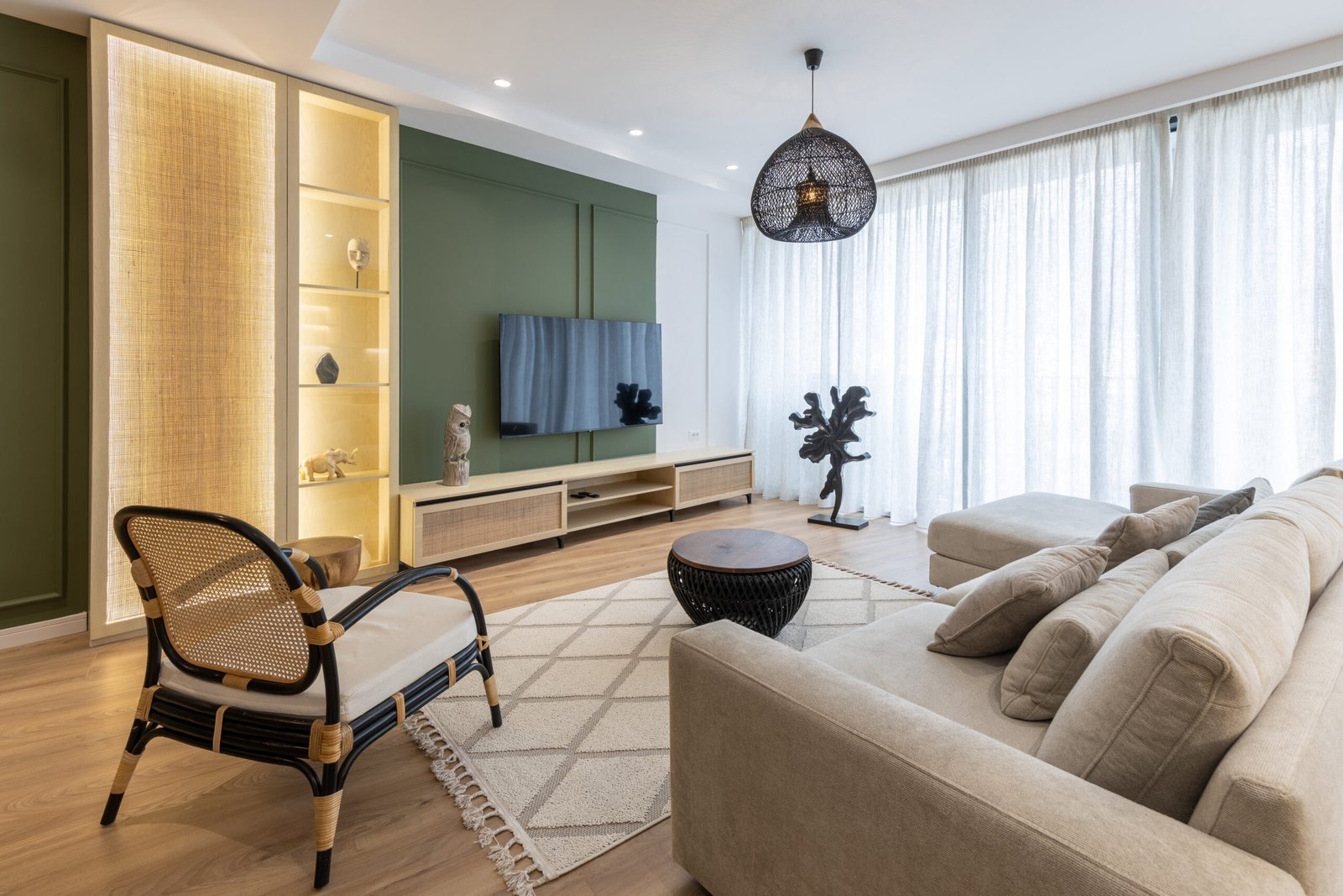 Boho Modern Apartment With Natural Vibes