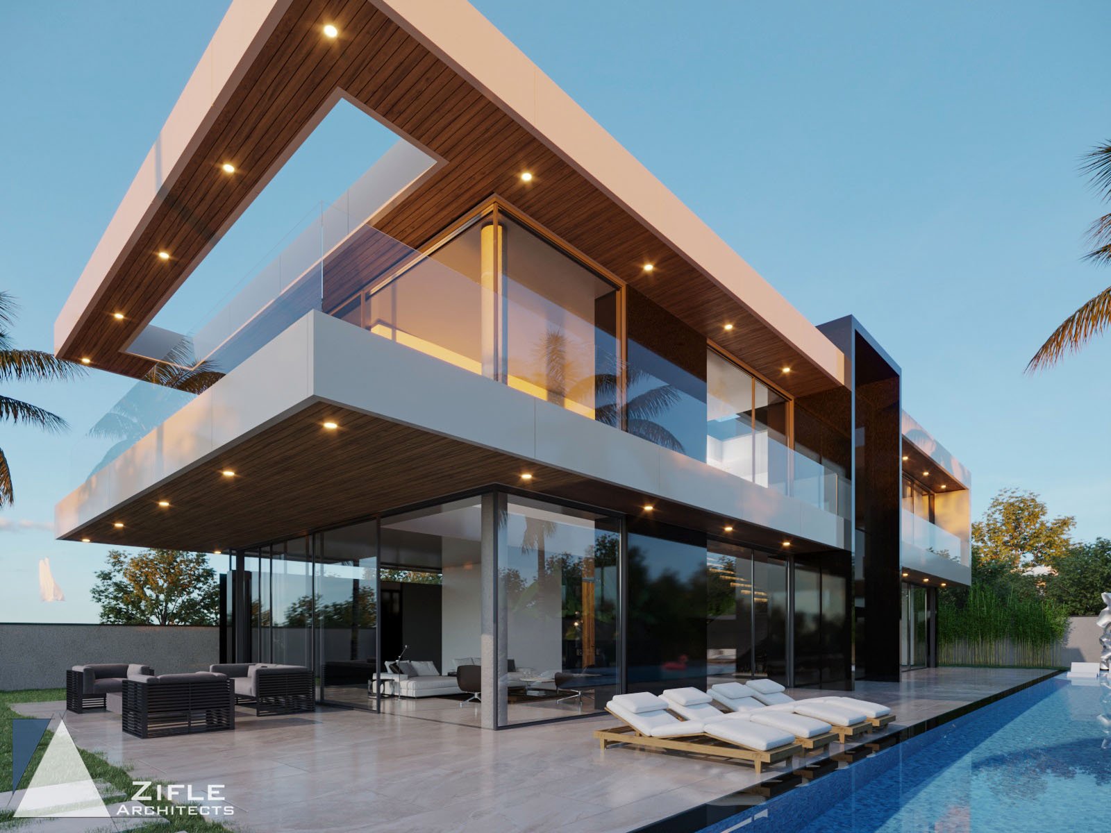 Transparent Living Villa