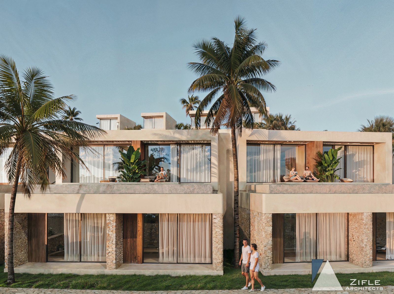 TERRACED MEDITERRANEAN RESIDENCES