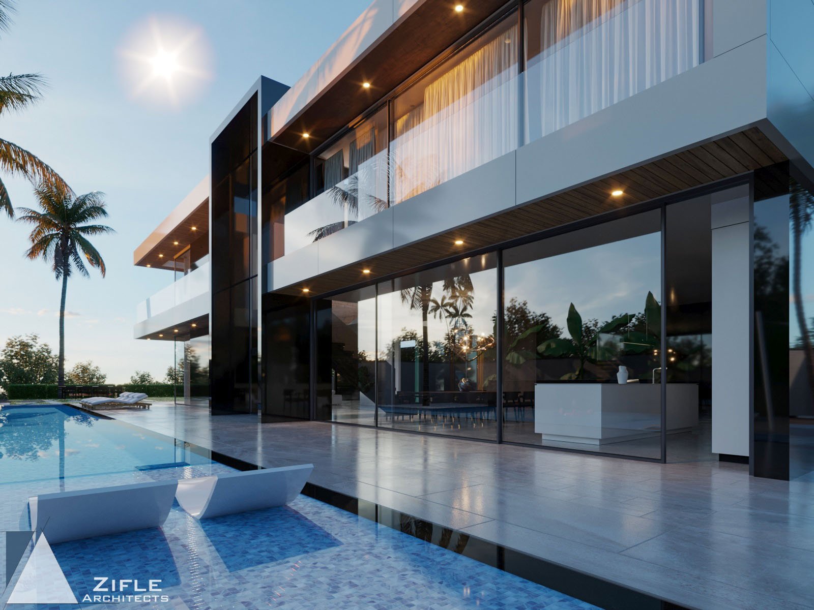 Transparent Living Villa