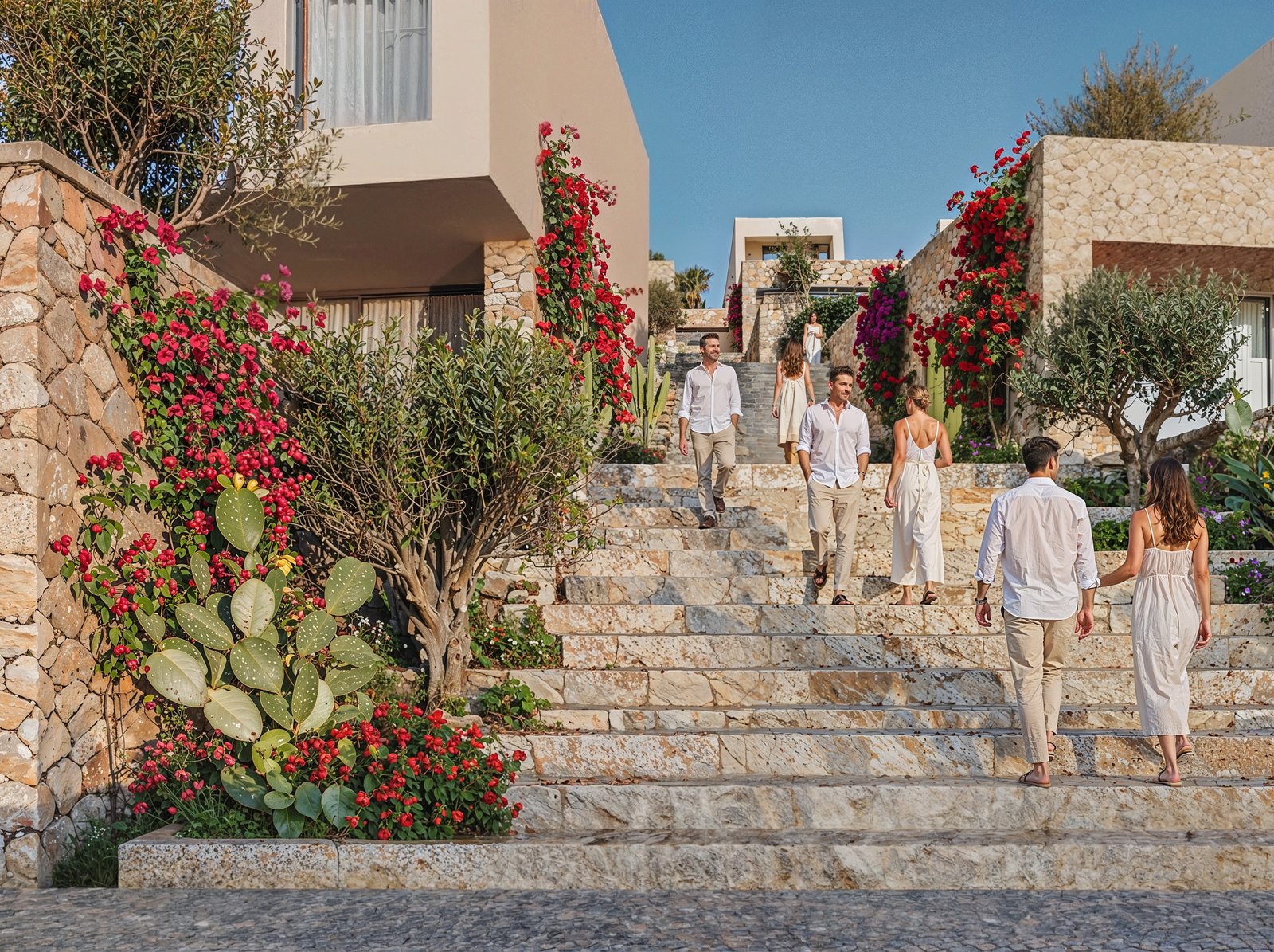 TERRACED MEDITERRANEAN RESIDENCES