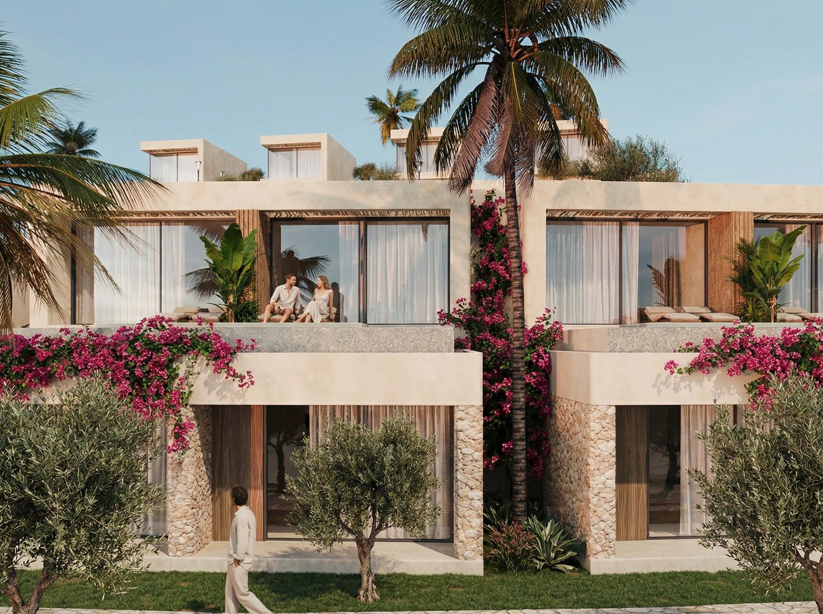 TERRACED MEDITERRANEAN RESIDENCES