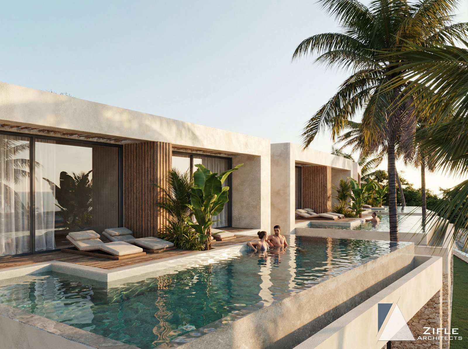 TERRACED MEDITERRANEAN RESIDENCES