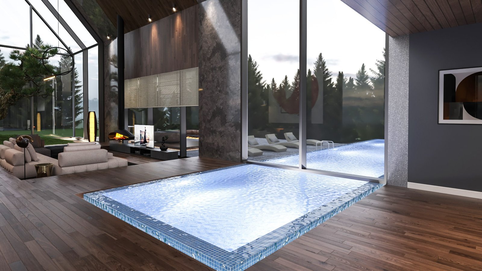 Alpine House Interior