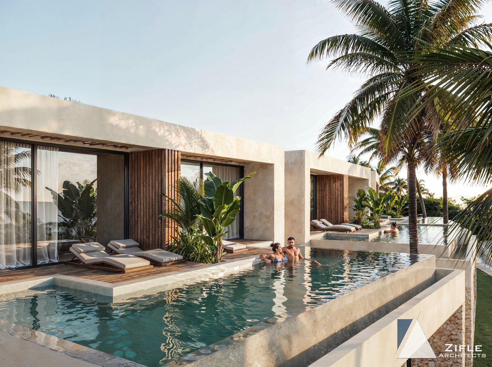TERRACED MEDITERRANEAN RESIDENCES