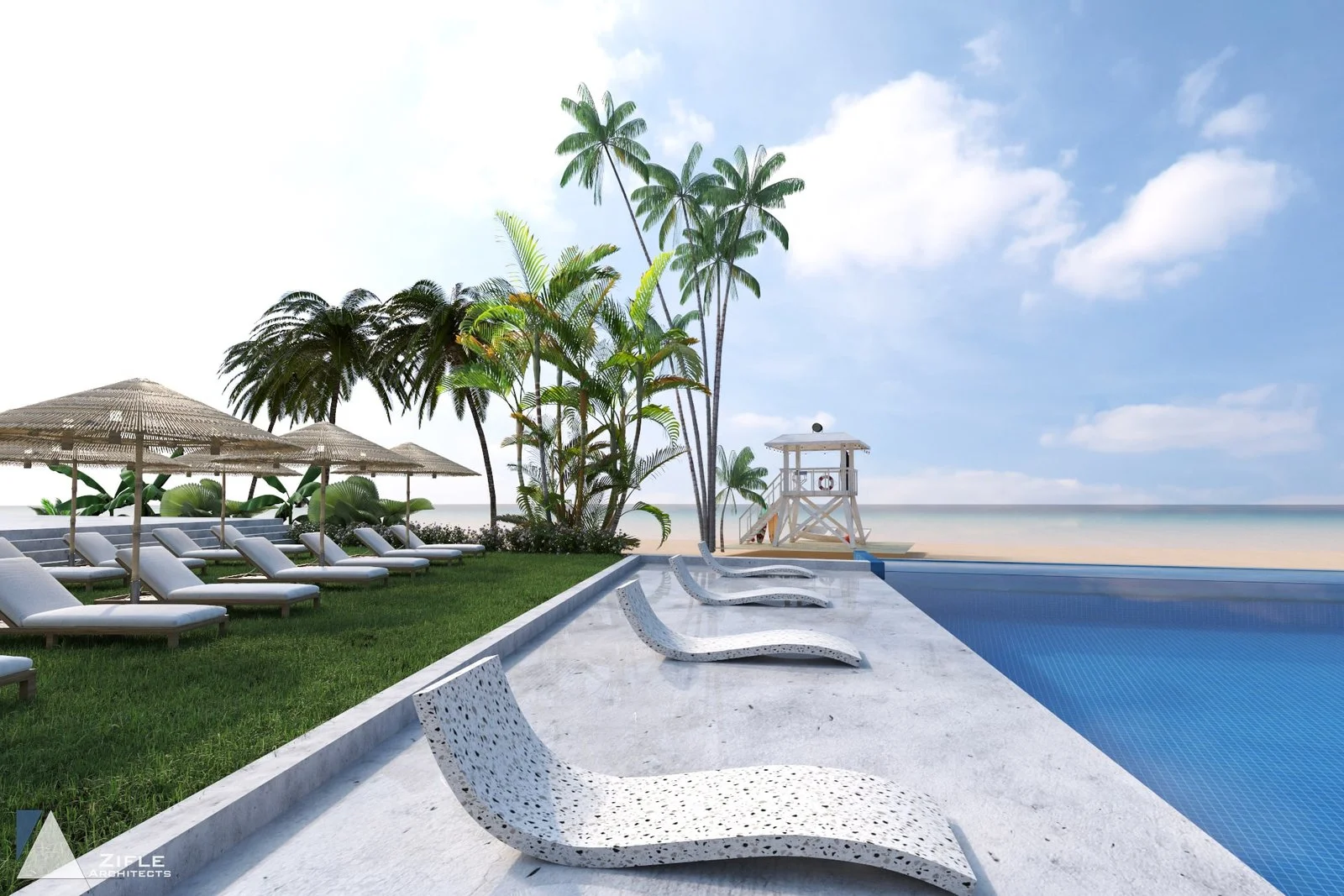 Hotel Rezidencial – Arkitekturë Tropikale Bashkëkohore