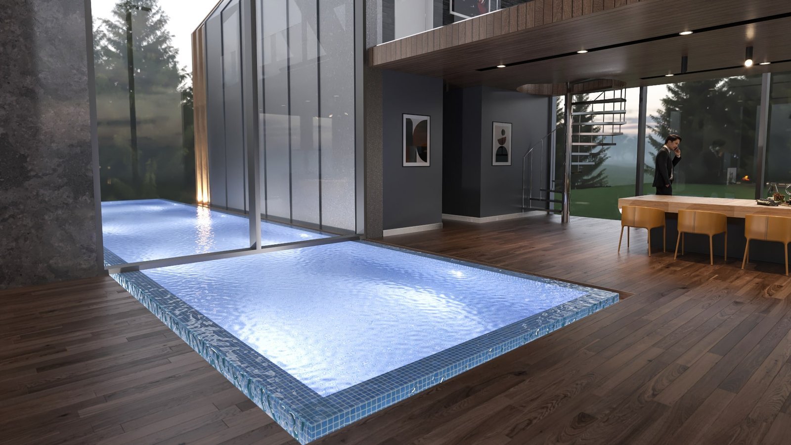 Alpine House Interior