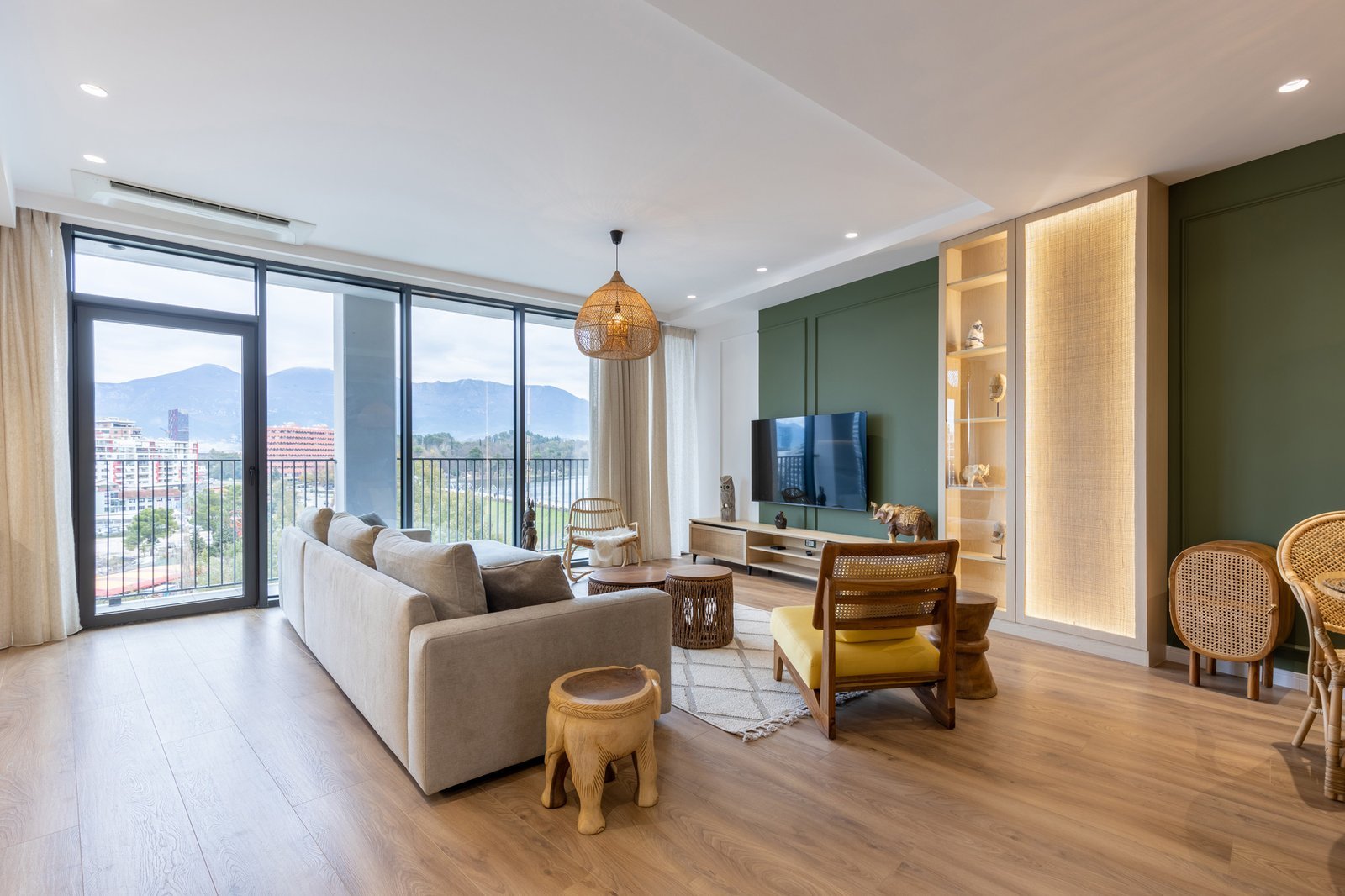 Boho Modern Apartment With Natural Vibes