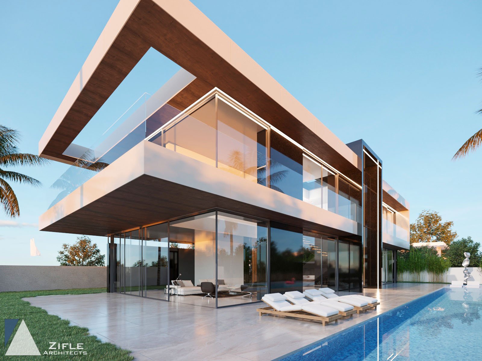 Transparent Living Villa