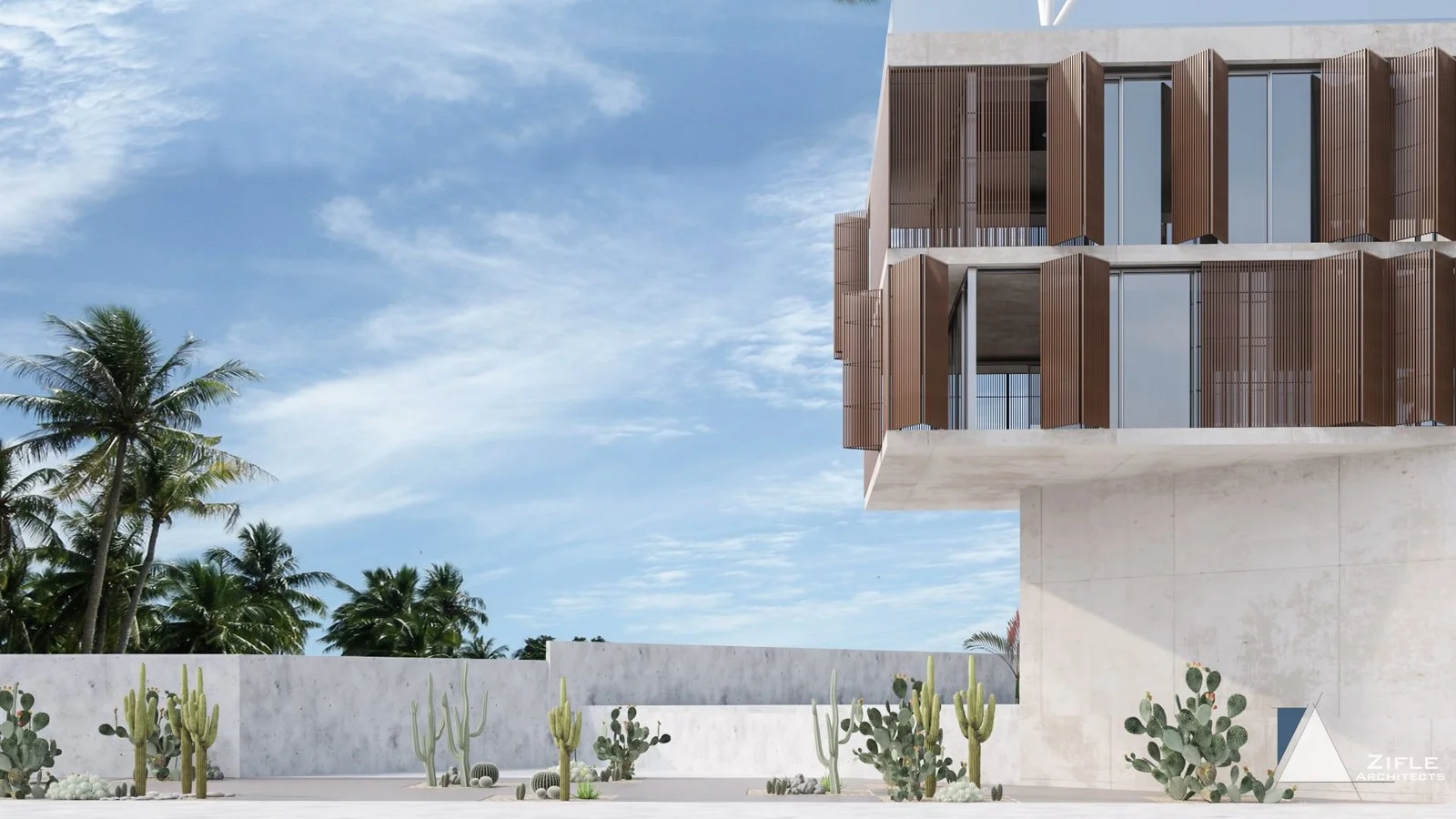 Hotel Rezidencial – Arkitekturë Tropikale Bashkëkohore