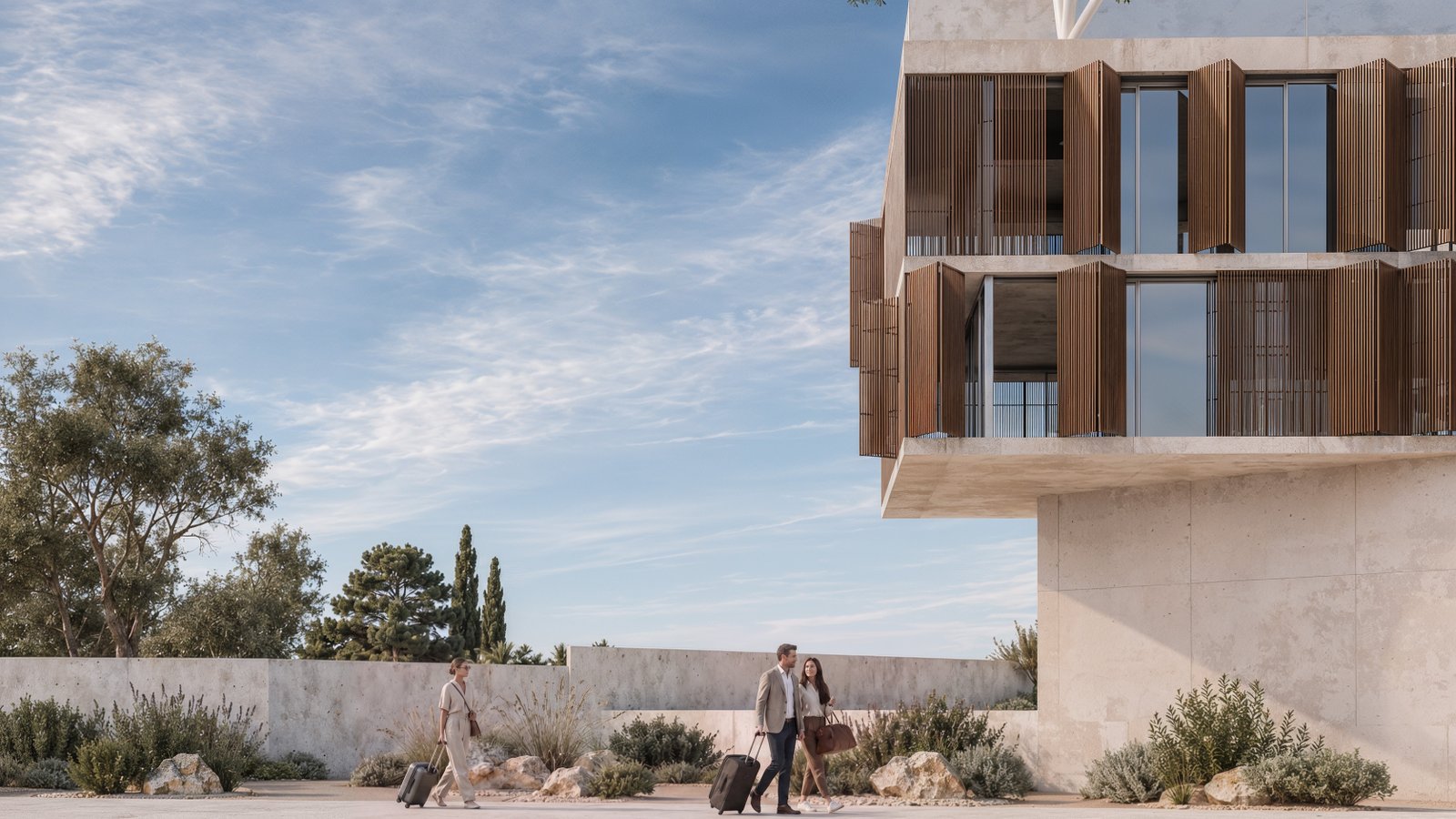 Residential Hotel – Contemporary Tropical Architecture