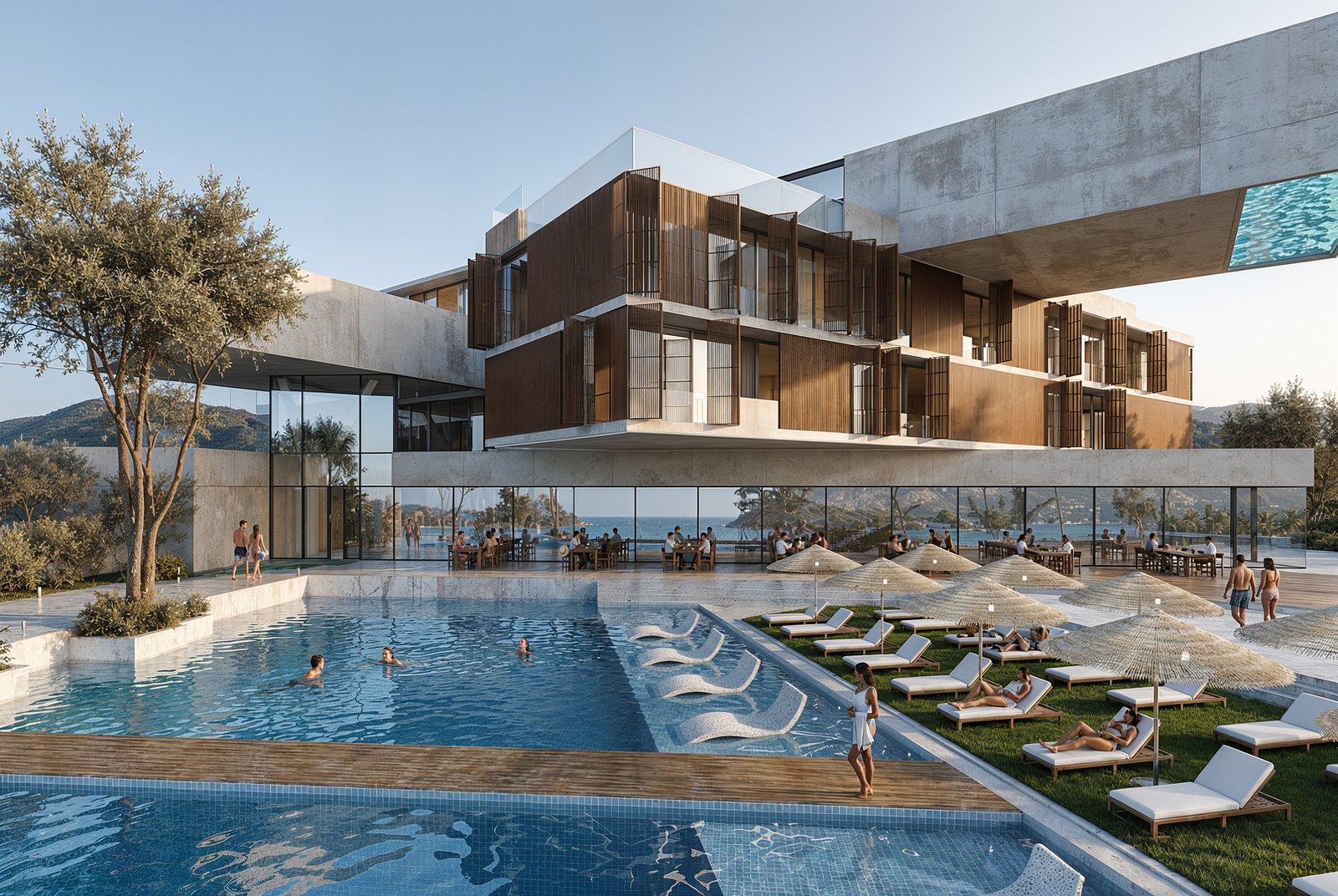Residential Hotel – Contemporary Tropical Architecture