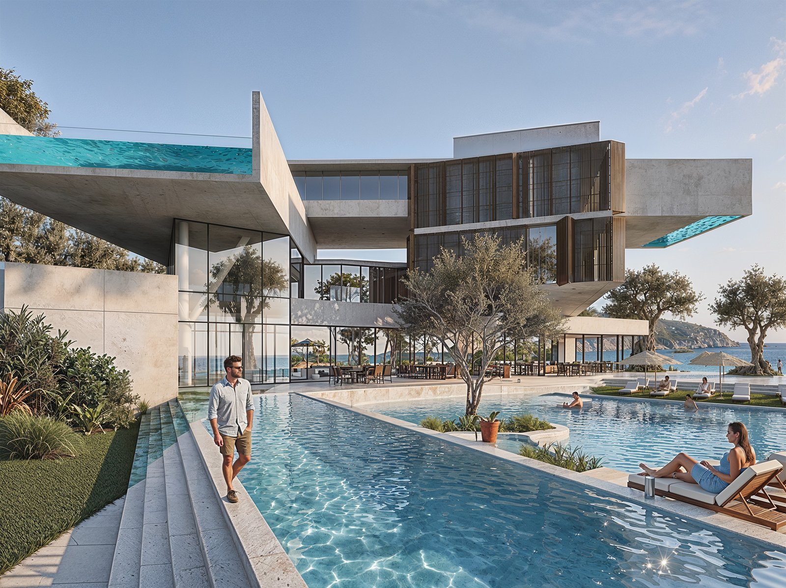 Residential Hotel – Contemporary Tropical Architecture